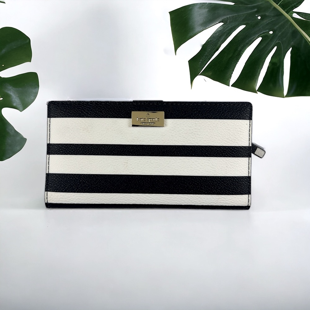 Kate Spade Arbour Hill Bon Bon Striped Wallet